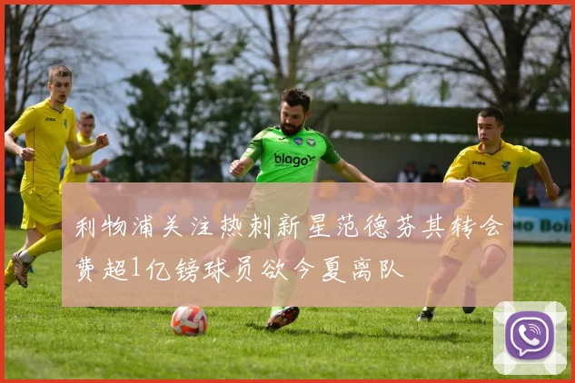 利物浦关注热刺新星范德芬其转会费超1亿镑球员欲今夏离队